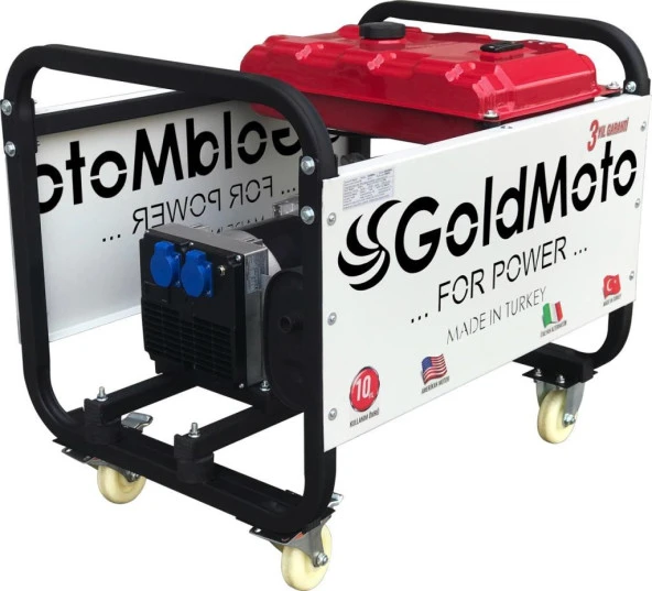 GoldMoto GM5.5BJBS Benzinli Jeneratör 5.9kVA Monofaze