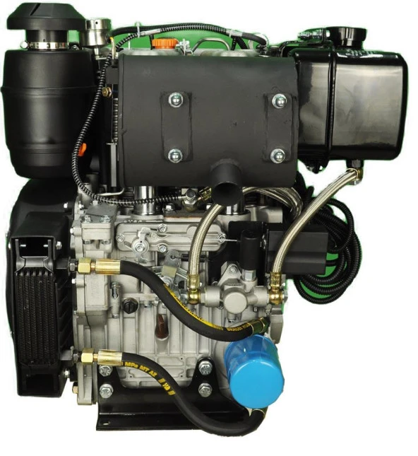 GoldMoto  GM292F-J1 Dizel Motor 22.4 Hp Marşlı Krank Mili Kamalı - Resim 4