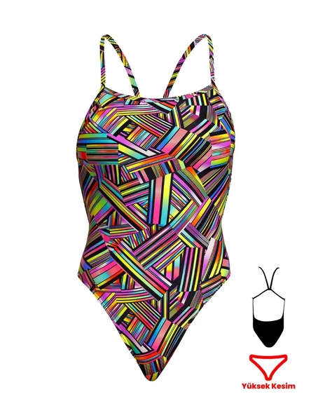 Funkita Strip Straps Kadın Mayosu