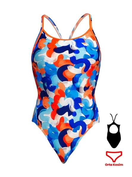 Funkita Wet Paint Kadın Mayosu