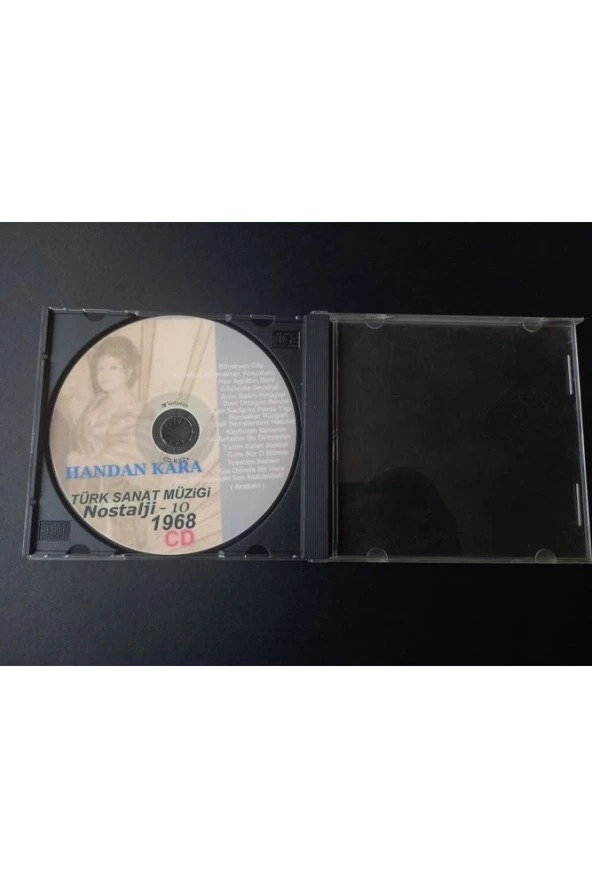 TÜRK SANAT MÜZİĞİ Handan kara Nostarji-10 (1968) CD - Resim 3
