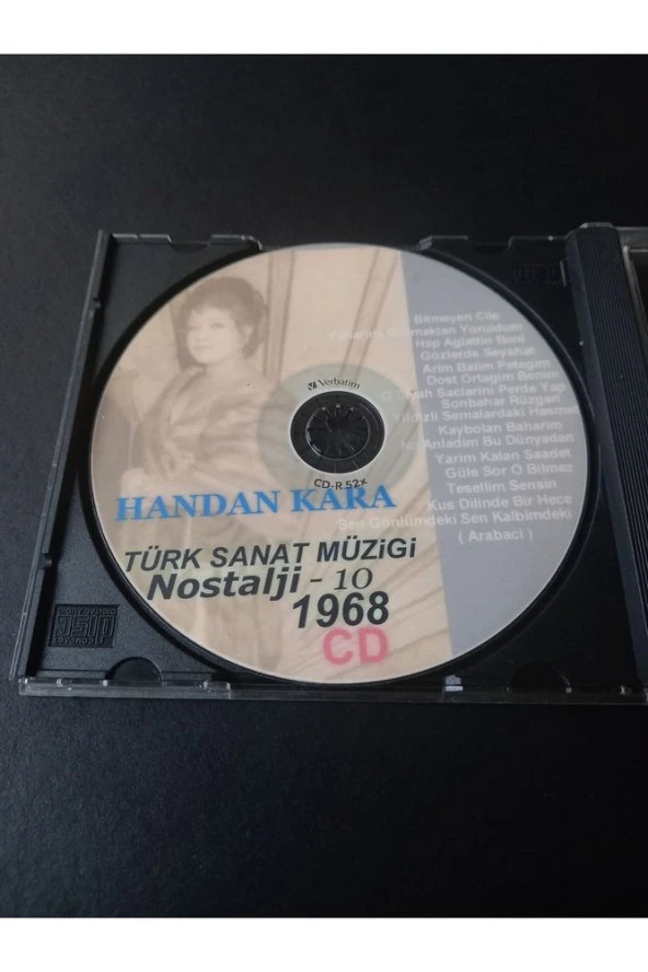 TÜRK SANAT MÜZİĞİ Handan kara Nostarji-10 (1968) CD - Resim 4