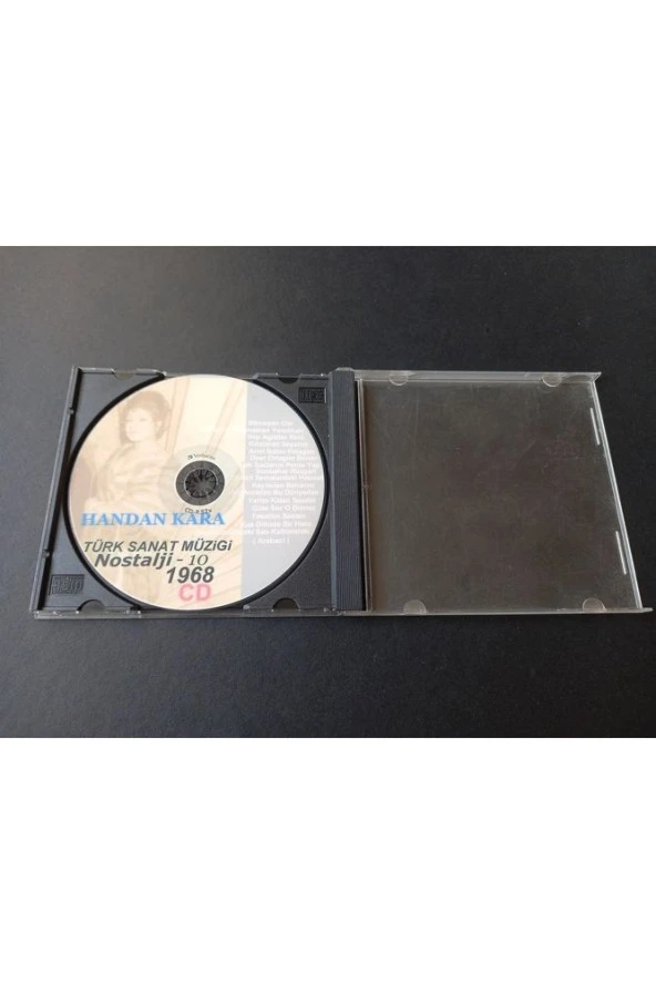 TÜRK SANAT MÜZİĞİ Handan kara Nostarji-10 (1968) CD - Resim 5