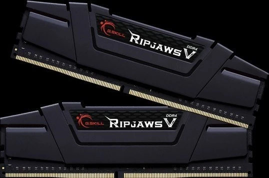 GSKILL RipjawsV 16GB (2X8) DDR4-4000Mhz CL18 Siyah 1.35V(F4-4000C18D-16GVK) - 2
