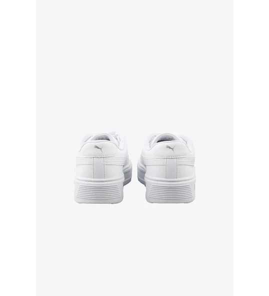 Puma Smash Platform V3 Kadın Beyaz Sneaker 39075801 - 5