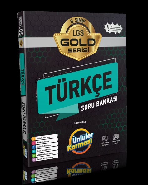Ünlüler Karması 8. Sınıf Lgs Gold Türkçe Soru Bankası