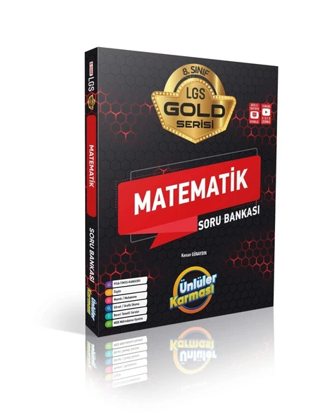 Ünlüler Yayınları Ünlüler 8.sınıf Gold Matematik Soru Bankası