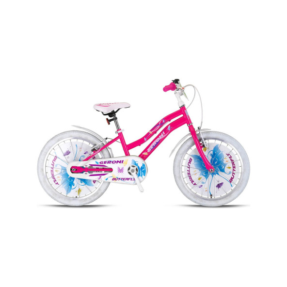 Geroni Butterfly 16 Jant Vitessiz Pembe Çocuk Bisikleti