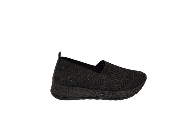 Ventes 135002Z Ortopedik Bağcıksız Sim Baskılı Günlük Kadın Ayakkabı - 5