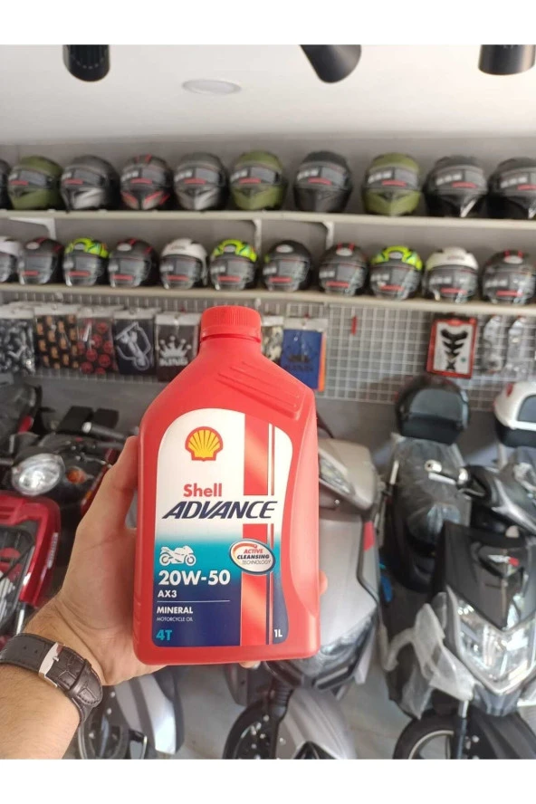 Yağ 20/50 Advance 4t Ax3 Mineral 1 Lt Motosiklet Yağı