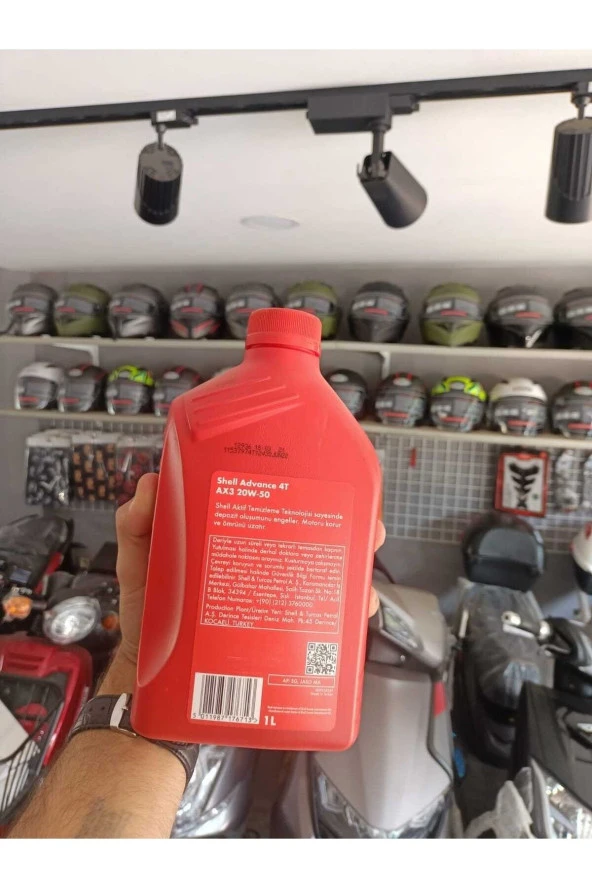 Yağ 20/50 Advance 4t Ax3 Mineral 1 Lt Motosiklet Yağı - 3