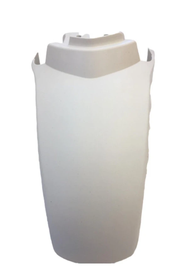 E-bike Beyaz Geniş Elektrikli Bisiklet Ön Çamurluk - Resim 2