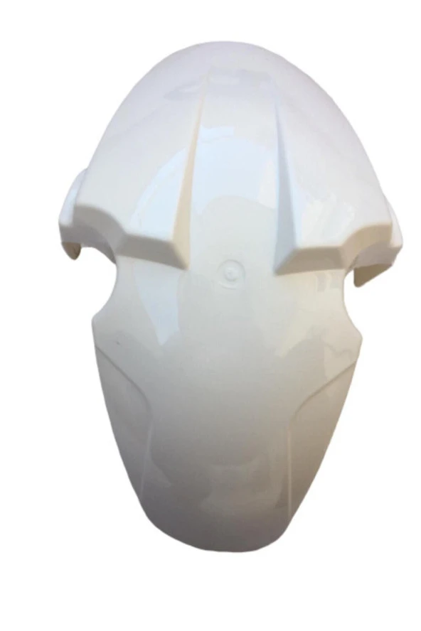 E-bike Ön Çamurluk Dar Elektrikli Bisiklet Ön Çamurluk Beyaz - Resim 3