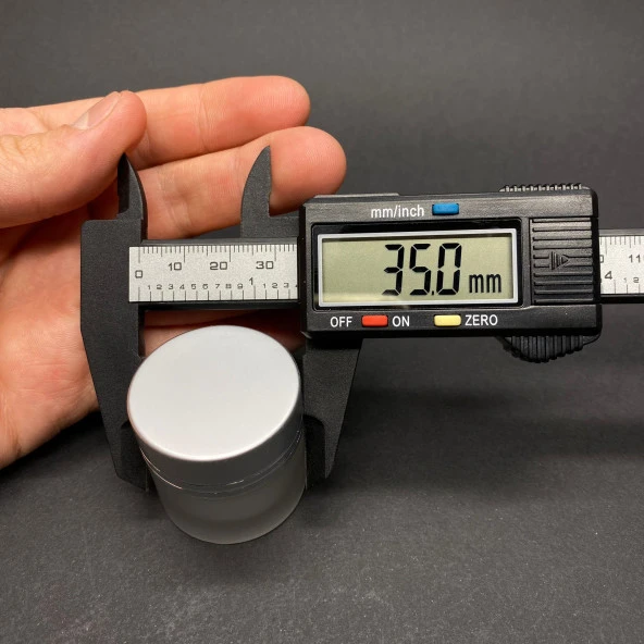 10 cc Buzlu Cam Krem Kavanoz  - Gümüş Kapaklı İç Contalı - 10ml Buzlu Cam Krem Kavanoz  x 10 Adet - Resim 2