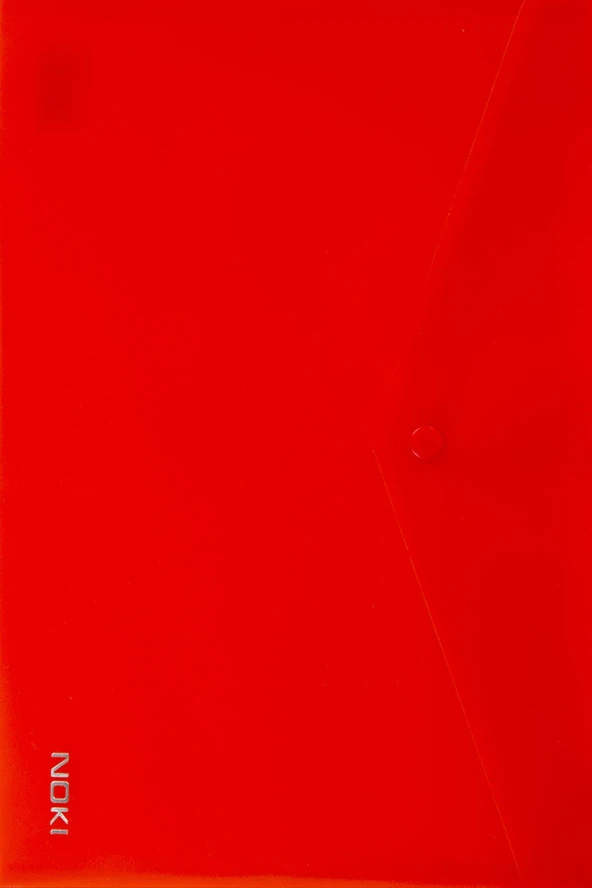 Noki Çıtçıtlı Dosya Evrak Zarfı Kırmızı Çıtçıtlı Dosya (12 Li Paket)