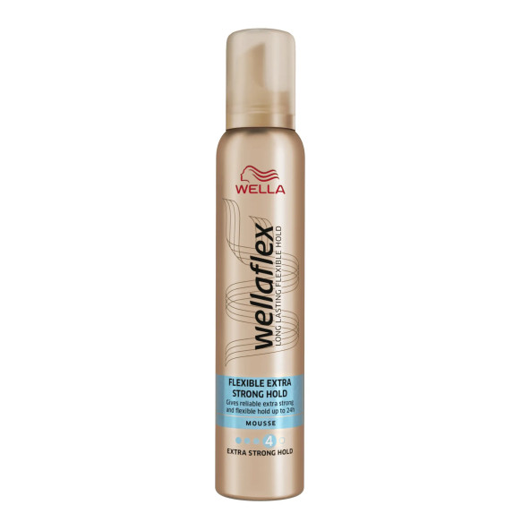 Wella Wellaflex Flexible Extra Strong Hold Saç Köpüğü - 200 ml