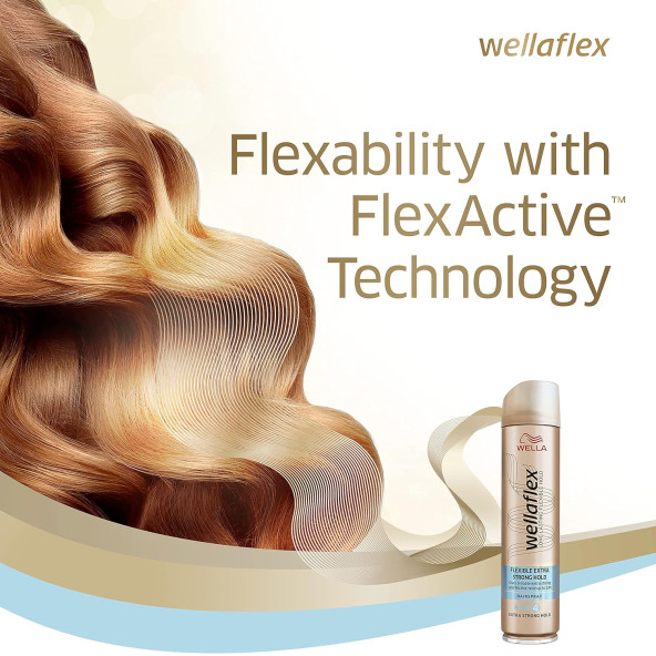 Wella Flex Extra Strong 2 Gün Hacim Kazandıran Saç Spreyİ 250ml - 2
