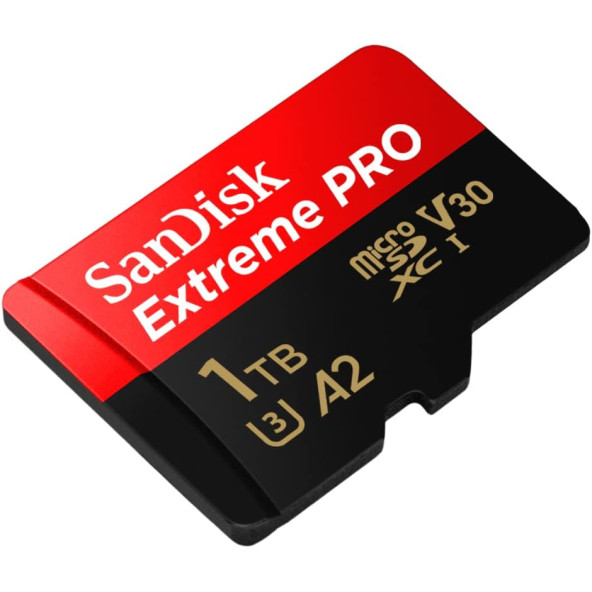 SanDisk Extreme Pro 1TB 200/140MB/s microSDXC UHS-I A2 V30 Adaptörlü Hafıza Kartı SDSQXCD-1T00-GN6MA - 2
