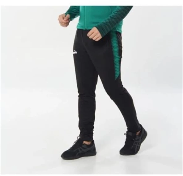 Diadora Ritim - Erkek Likralı Yeşil Eşofman Altı - 2