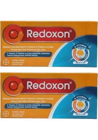 Redoxon Üçlü Etki 30 Efervesan Tablet 2 Adet