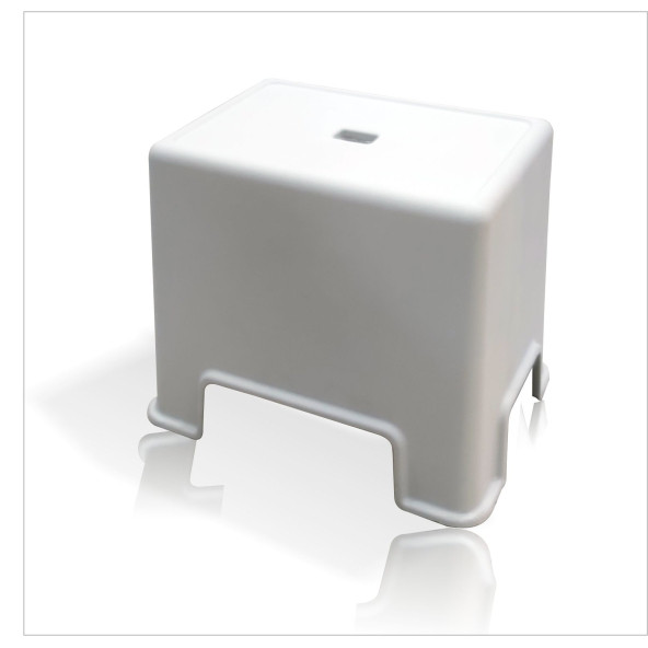 Beyaz Banyo Balkon Salon Küvet Ayak Koyma Pufu Oturak Taburesi Merdiveni Basamak Yükseltici Basamağı