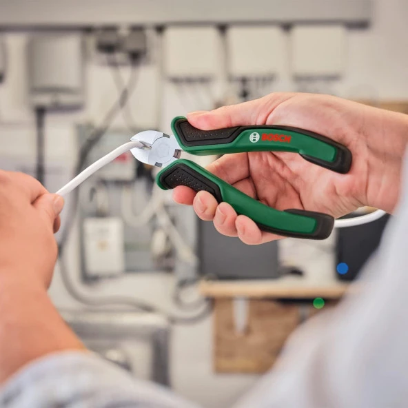 Bosch 3 Parça Alet Seti Pense Yan Keski Kargaburun - Resim 2