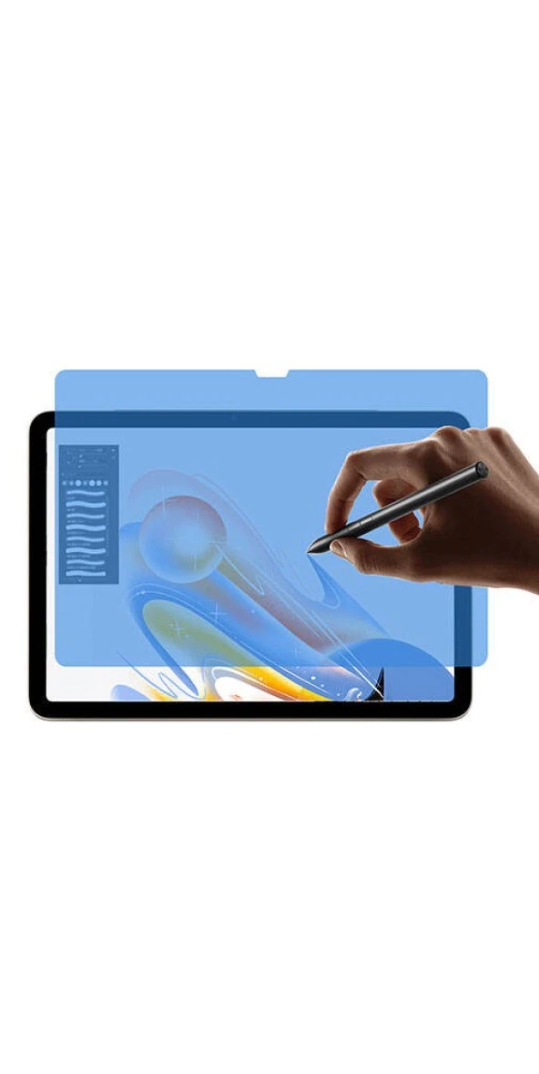 KNY Apple İpad Pro 11 2024 İçin Kağıy Hissi Veren Mat Paperlike Ekran Koruyucu Şeffaf