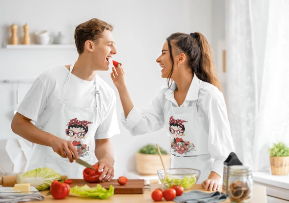 Betty Blue Önlük Çok Amaçlı Kullanıma Uygun Önlük - 3