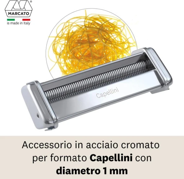 Marcato Atlas 150 Makarna Makinesi Capellini Aksesuarı - Resim 2