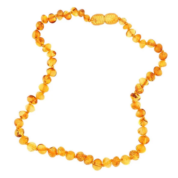 Himarry Bebek Damla Kehribar Diş Kolye - Resim 3