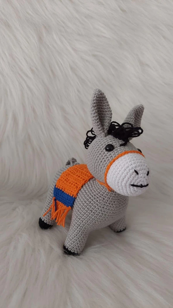 Sevimli Sıpa Amigurumi Organik Oyuncak