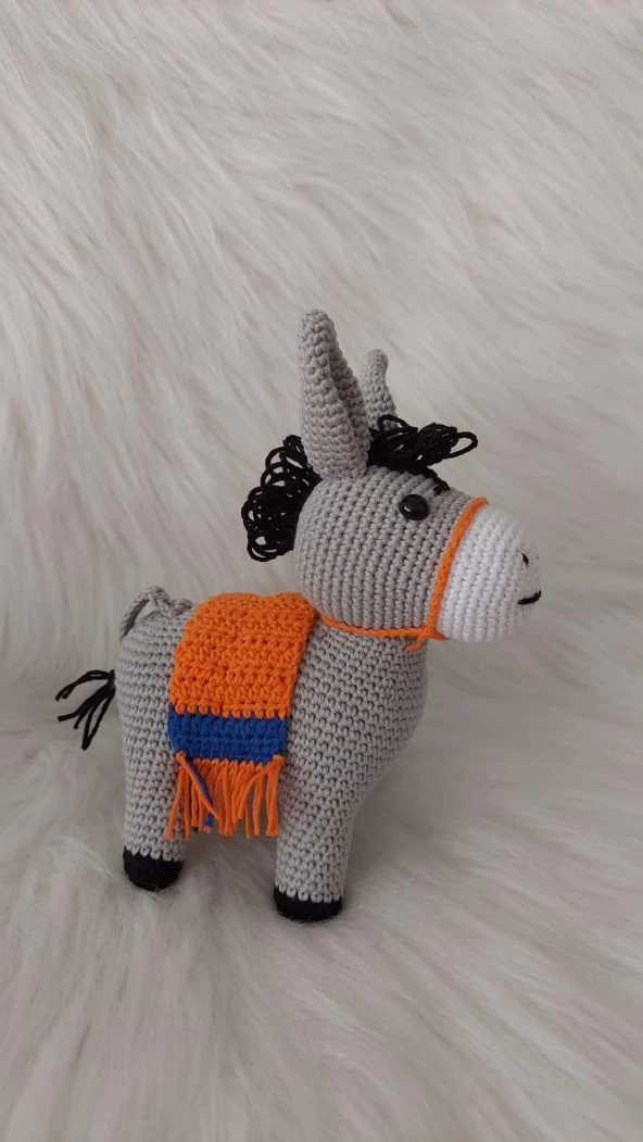 Sevimli Sıpa Amigurumi Organik Oyuncak - 2