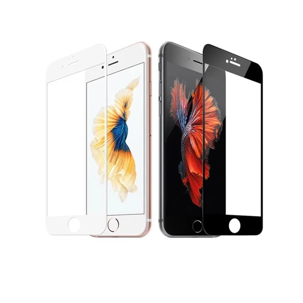 Apple iPhone SE 2020 5D Tam Kaplayan Ekran Koruyucu Kırılmaz Cam - 3