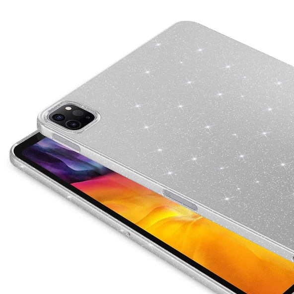 Vendas iPad Pro 11 2018 Simli Parlak Görünümlü Zore Tablet Koton Kılıf - 9