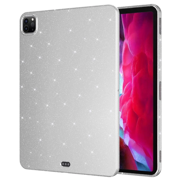 Vendas iPad Pro 11 2018 Simli Parlak Görünümlü Zore Tablet Koton Kılıf