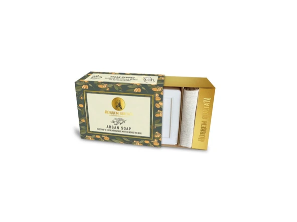 Hürrem Sultan Argan Yağı Sabunu Ve Yüz Kesesi ürün görseli