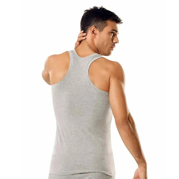 Tutku 0118 %100 Pamuk Rambo Spor Erkek Atlet - 2