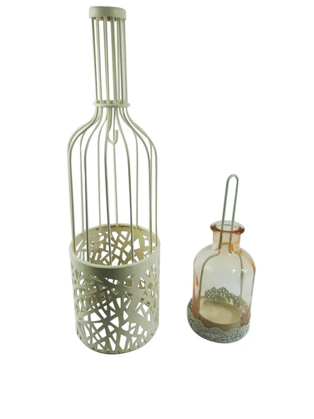 KENT MUMLUK METAL BEYAZ CAM İÇ - 2