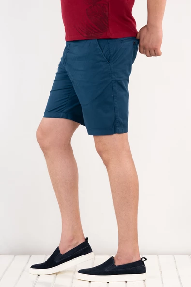 LUCCİO GABARDİN BERMUDA ŞORT - 4