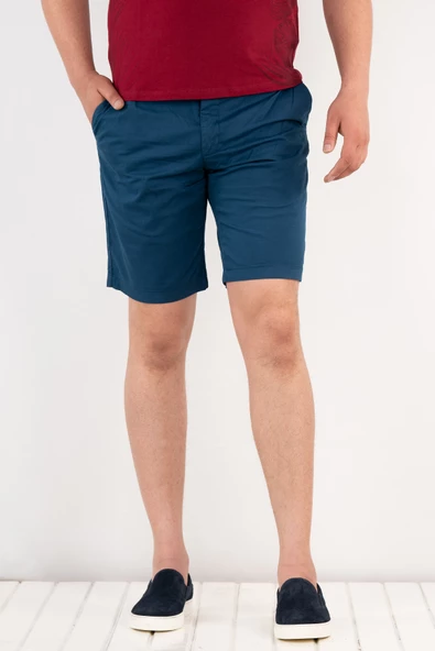 LUCCİO GABARDİN BERMUDA ŞORT - 3