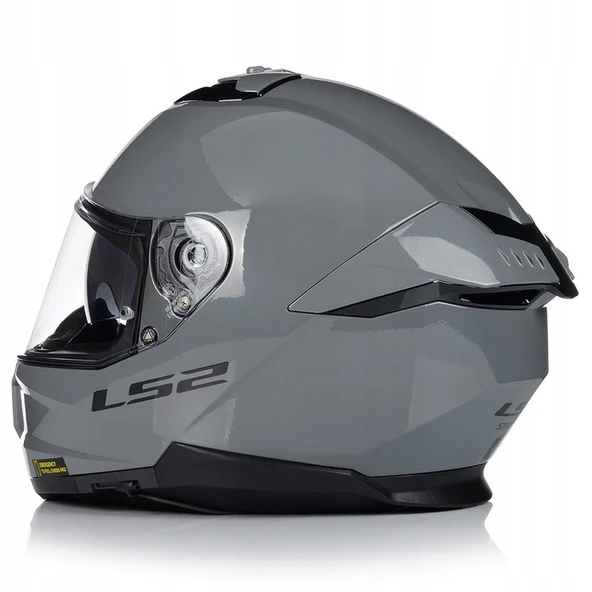 LS2 Stream 2 Nardo Gri Full Face Motosiklet Kaskı - 3