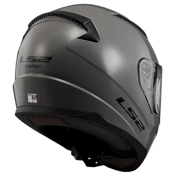 LS2 Rapıd 2 Nardo Gri Fullface Motosiklet Kaskı - 3
