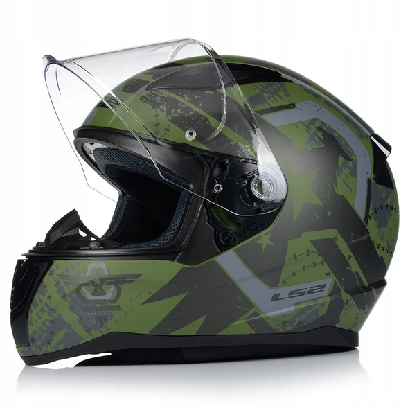 LS2 RAPID 2 THUNDER BIRDS KAPALI MOTOSİKLET KASKI - 2
