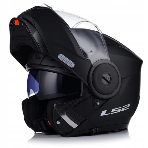 LS2 Scope 2 Çene Açılır Motosiklet Kaskı Mat Siyah ürün görseli