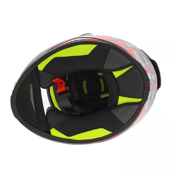 LS2 FF812 KID SVENT ÇOCUK KAPALI MOTOSİKLET KASKI - 5