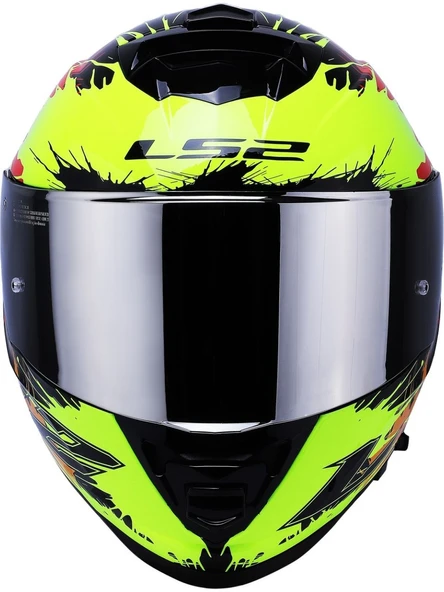 LS2 Storm 2 Drop Kapalı Motosiklet Kaskı Gri Camlı - 4
