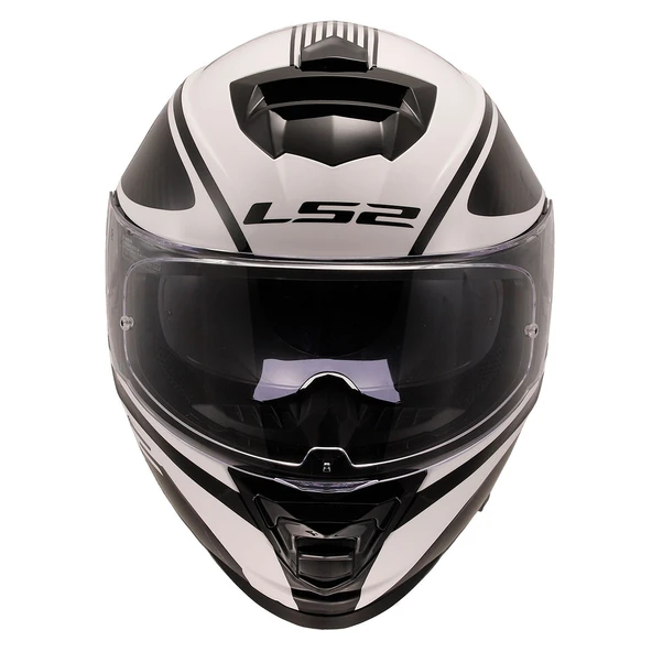 LS2 Storm 2 Dodger Beyaz Kapalı Motosiklet Kaskı - 4