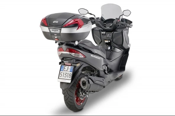 Givi V56NN Maxia Motosiklet Arka Çanta Kırmızı Reflektörlü - 3