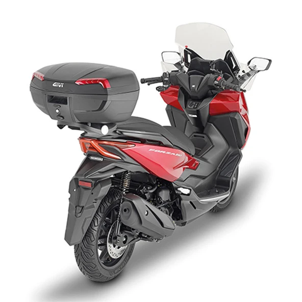 Givi E46N Riviera Motosiklet Arka Çanta Kırmızı Reflektörlü - 3