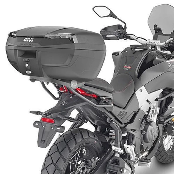 Givi E46NT Tech Riviera Motosiklet Arka Çanta Gri Reflektörlü - 3